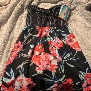 Roxy strapless dress